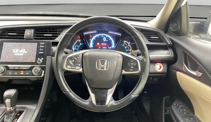 2019 Honda Civic 1.8L I-VTEC VX CVT, Petrol, Automatic, 72,801 km, Steering Wheel Close Up