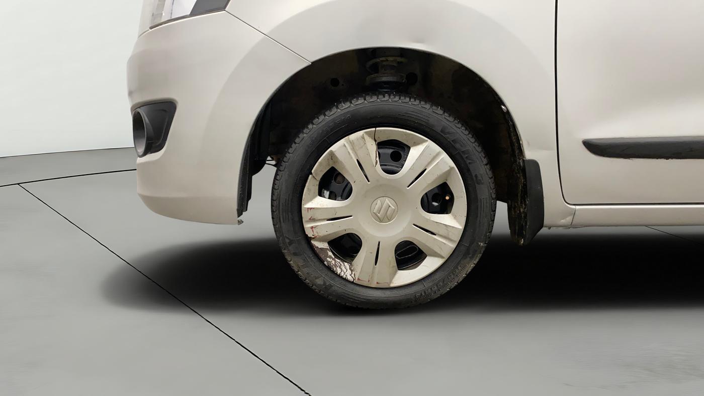 2015 Maruti Wagon R 1.0 VXI, Petrol, Manual, 32,524 km, Left Front Wheel