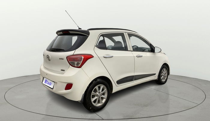 2014 Hyundai Grand i10 ASTA AT 1.2 KAPPA VTVT, CNG, Automatic, 95,515 km, Right Back Diagonal