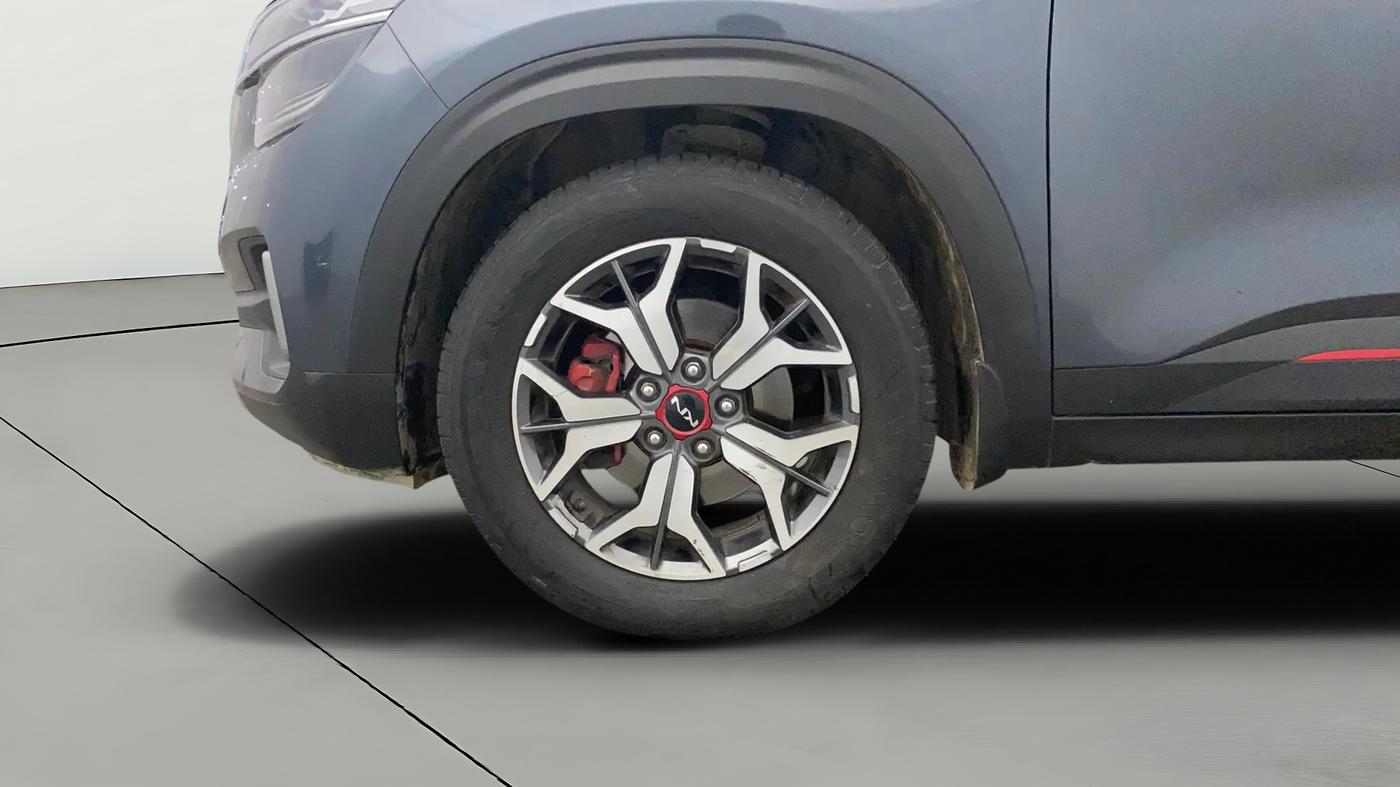 2023 KIA SELTOS  GTX PLUS 1.5 DIESEL AT, Diesel, Automatic, 1,19,220 km, Left Front Wheel