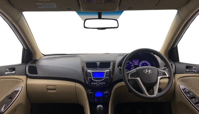 2013 Hyundai Verna FLUIDIC 1.6 CRDI SX, Diesel, Manual, 58,346 km, Dashboard