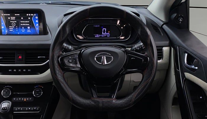 2022 Tata NEXON XZ PLUS PETROL, Petrol, Manual, 79,456 km, Steering Wheel Close Up