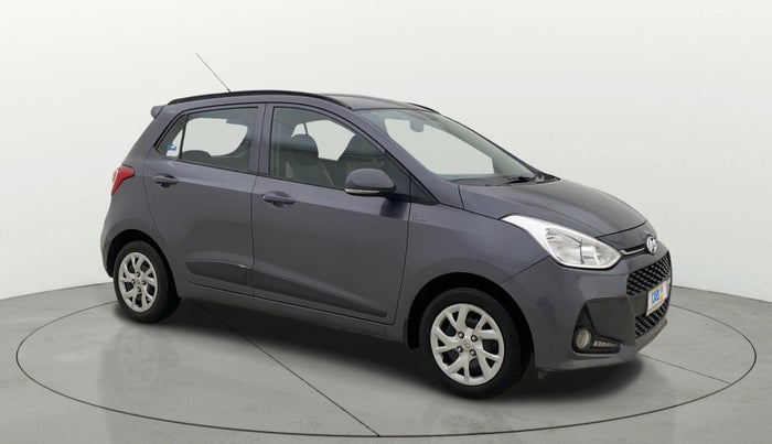 2018 Hyundai Grand i10 SPORTZ 1.2 KAPPA VTVT, Petrol, Manual, 35,470 km, Right Front Diagonal