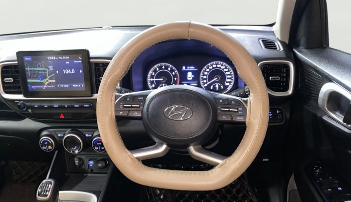 2021 Hyundai VENUE SX 1.0 (O) TURBO IMT, Petrol, Manual, 21,967 km, Steering Wheel Close Up