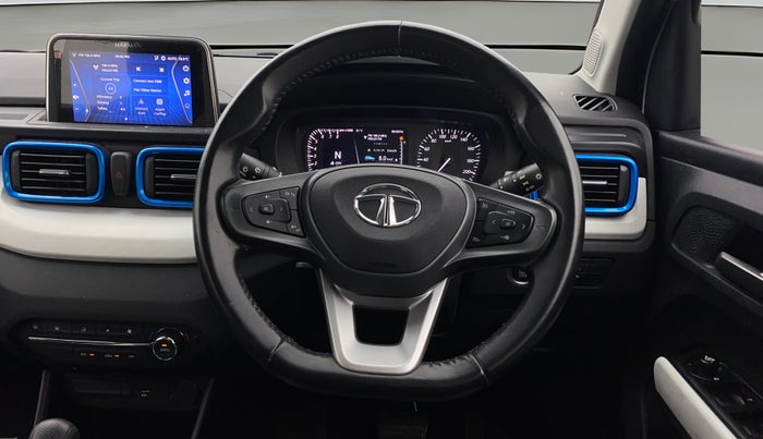 2022 Tata PUNCH CREATIVE AMT 1.2 RTN DUAL TONE, Petrol, Automatic, 10,270 km, Steering Wheel Close Up