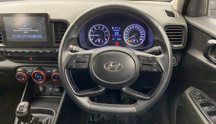 2020 Hyundai VENUE SX 1.0 (O) TURBO IMT, Petrol, Manual, 21,853 km, Steering Wheel Close Up