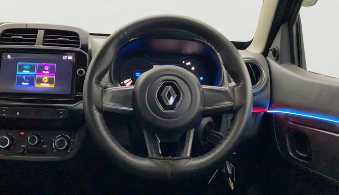 2021 Renault Kwid RXT 1.0 (O), Petrol, Manual, 36,060 km, Steering Wheel Close Up
