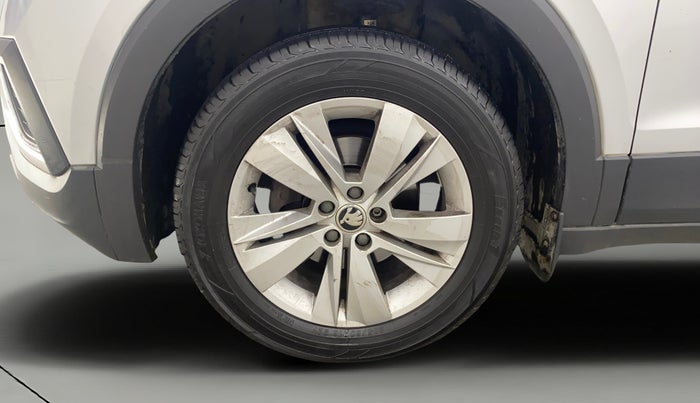 2022 Skoda KUSHAQ AMBITION 1.0L TSI MT, Petrol, Manual, 72,759 km, Left Front Wheel