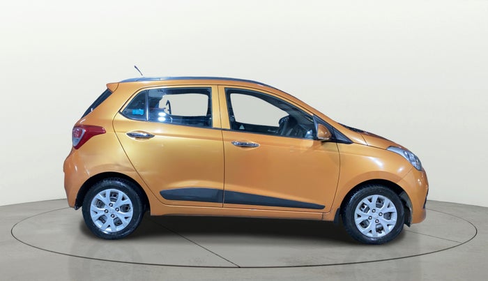 2014 Hyundai Grand i10 SPORTZ 1.2 KAPPA VTVT, Petrol, Manual, 64,085 km, Right Side View