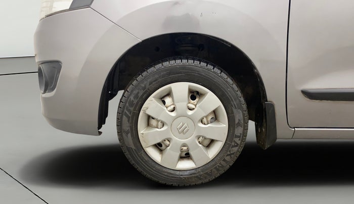 2018 Maruti Wagon R 1.0 LXI CNG (O), CNG, Manual, 74,016 km, Left Front Wheel