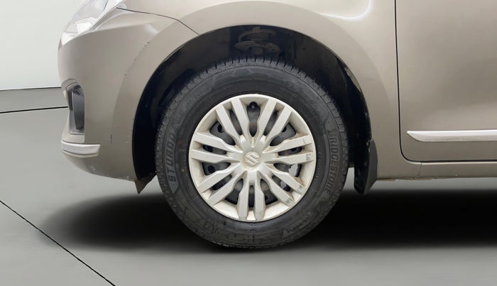 2019 Maruti Dzire VXI AMT, Petrol, Automatic, 53,088 km, Left Front Wheel