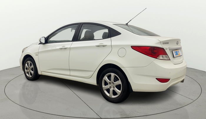 2013 Hyundai Verna FLUIDIC 1.6 VTVT EX, Petrol, Manual, 89,519 km, Left Back Diagonal
