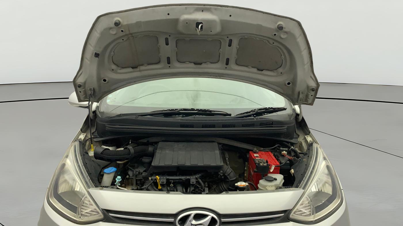 2015 Hyundai Xcent S 1.2, Petrol, Manual, 1,00,913 km, Open Bonet