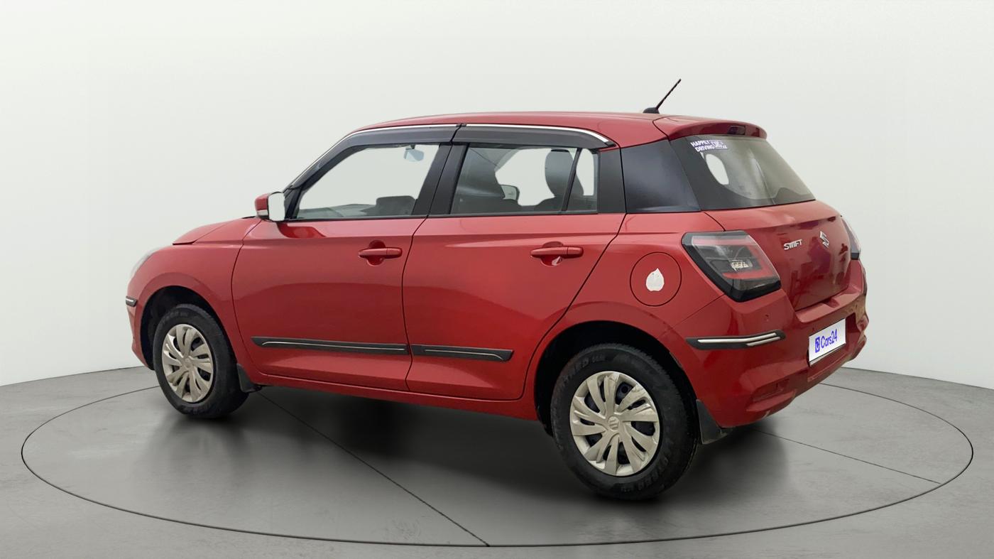 2024 Maruti Swift VXi AMT, Petrol, Automatic, 26,971 km, Left Back Diagonal