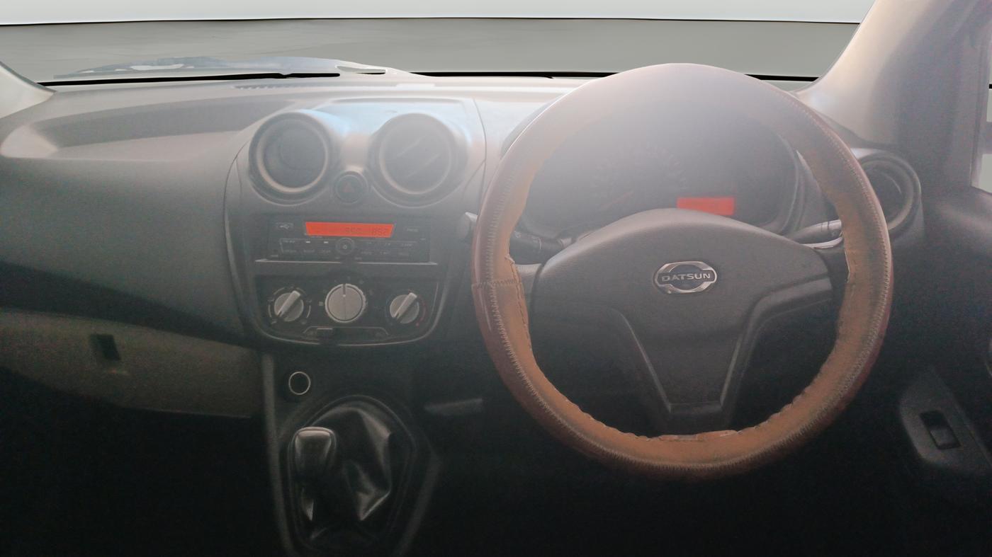 2018 Datsun Go T, Petrol, Manual, 32,458 km, Steering Wheel Close Up