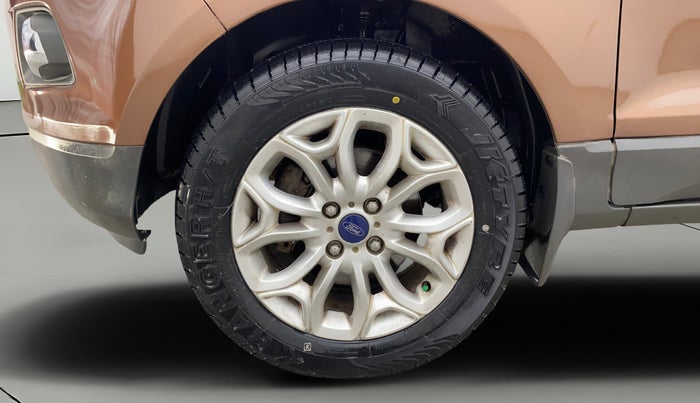 2017 Ford Ecosport TITANIUM 1.5L PETROL AT, Petrol, Automatic, 66,433 km, Left Front Wheel