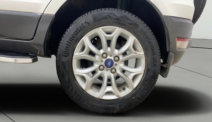 2014 Ford Ecosport TITANIUM 1.5L DIESEL, Diesel, Manual, 1,02,576 km, Left Rear Wheel