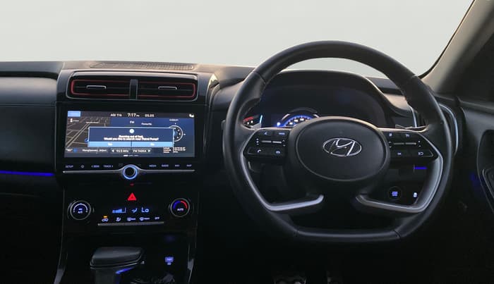 2022 Hyundai Creta SX (O) 1.4 TURBO DCT, Petrol, Automatic, 48,864 km, Steering Wheel Close Up