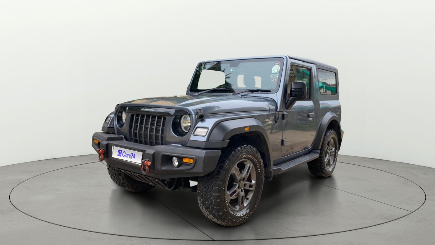 2021 Mahindra Thar LX HT PETROL 4WD MT, Petrol, Manual, 44,544 km, Left Front Diagonal