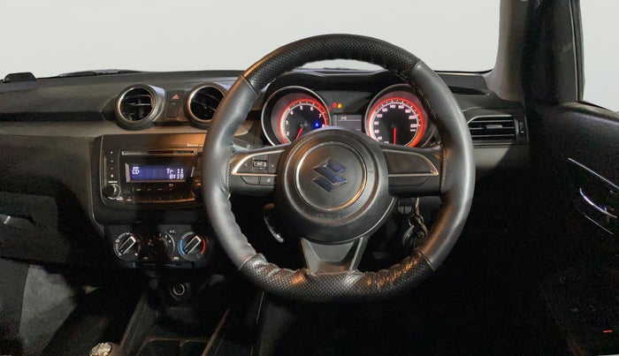2019 Maruti Swift VXI, Petrol, Manual, 11,744 km, Steering Wheel Close Up