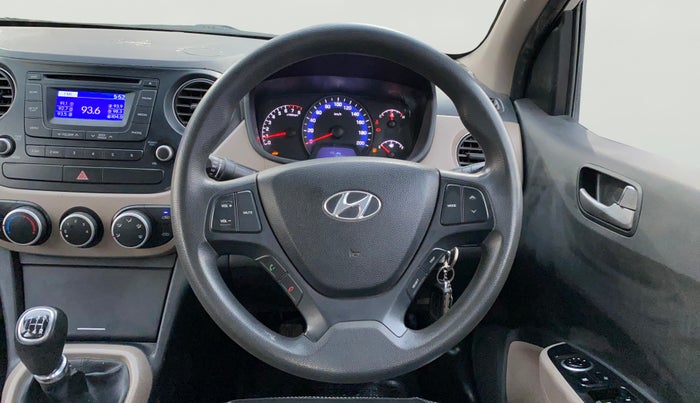 2014 Hyundai Xcent S 1.2, Petrol, Manual, 76,933 km, Steering Wheel Close Up