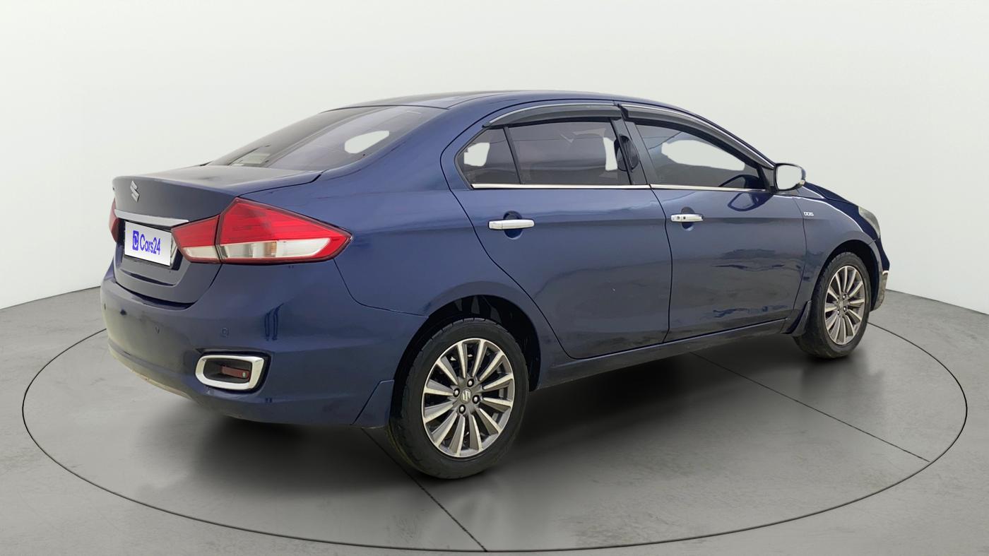 2019 Maruti Ciaz ALPHA DIESEL 1.5, Diesel, Manual, 1,46,138 km, Right Back Diagonal