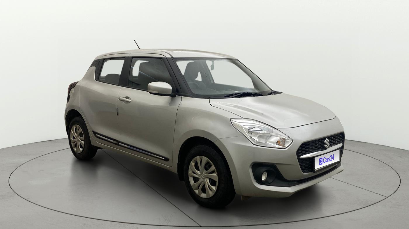 2023 Maruti Swift VXI CNG, CNG, Manual, 91,940 km, Right Front Diagonal