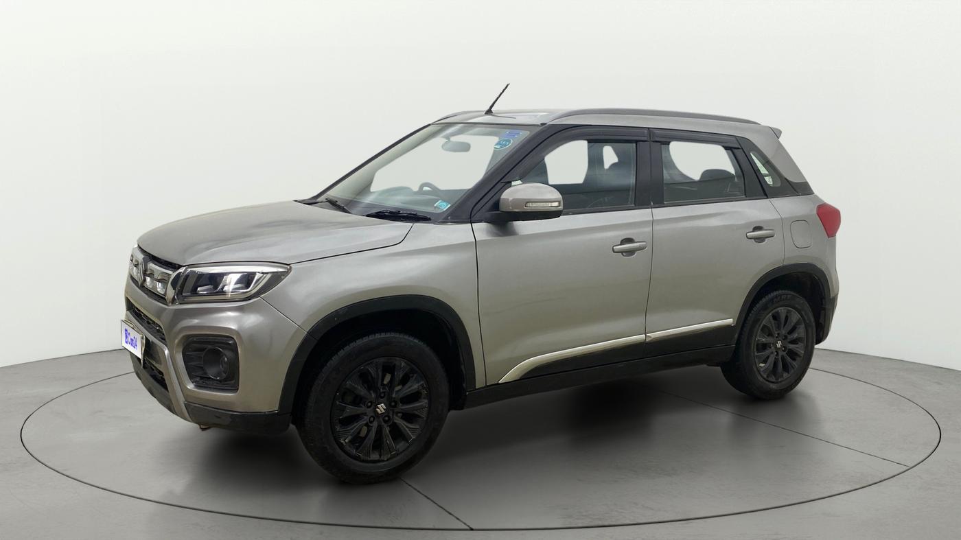 2020 Maruti Vitara Brezza ZXI AT SHVS, Petrol, Automatic, 99,527 km, Left Front Diagonal