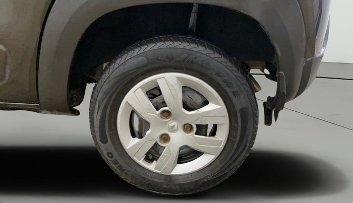 2017 Renault Kwid RXT 1.0 AMT (O), Petrol, Automatic, 99,229 km, Left Rear Wheel