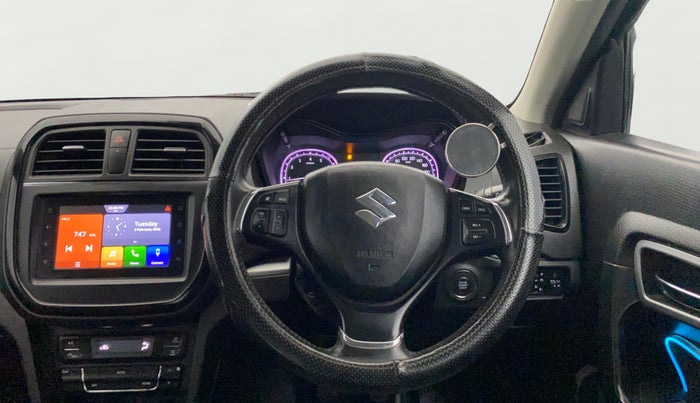 2021 Maruti Vitara Brezza ZXI PLUS, Petrol, Manual, 58,231 km, Steering Wheel Close Up