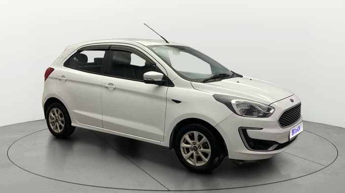 2019 Ford New Figo TITANIUM 1.2 PETROL MT, Petrol, Manual, 72,533 km, Right Front Diagonal