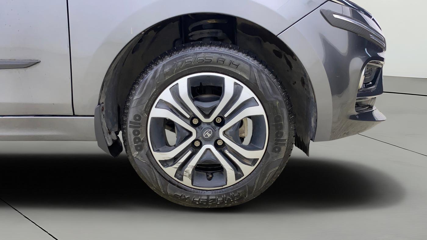 2024 Tata TIGOR XZA Plus iCNG , CNG, Automatic, 3,164 km, Right Front Wheel