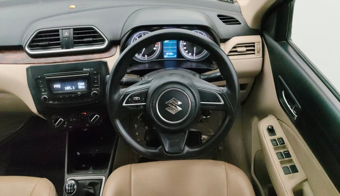 2019 Maruti Dzire VXI, Petrol, Manual, 80,777 km, Steering Wheel Close Up