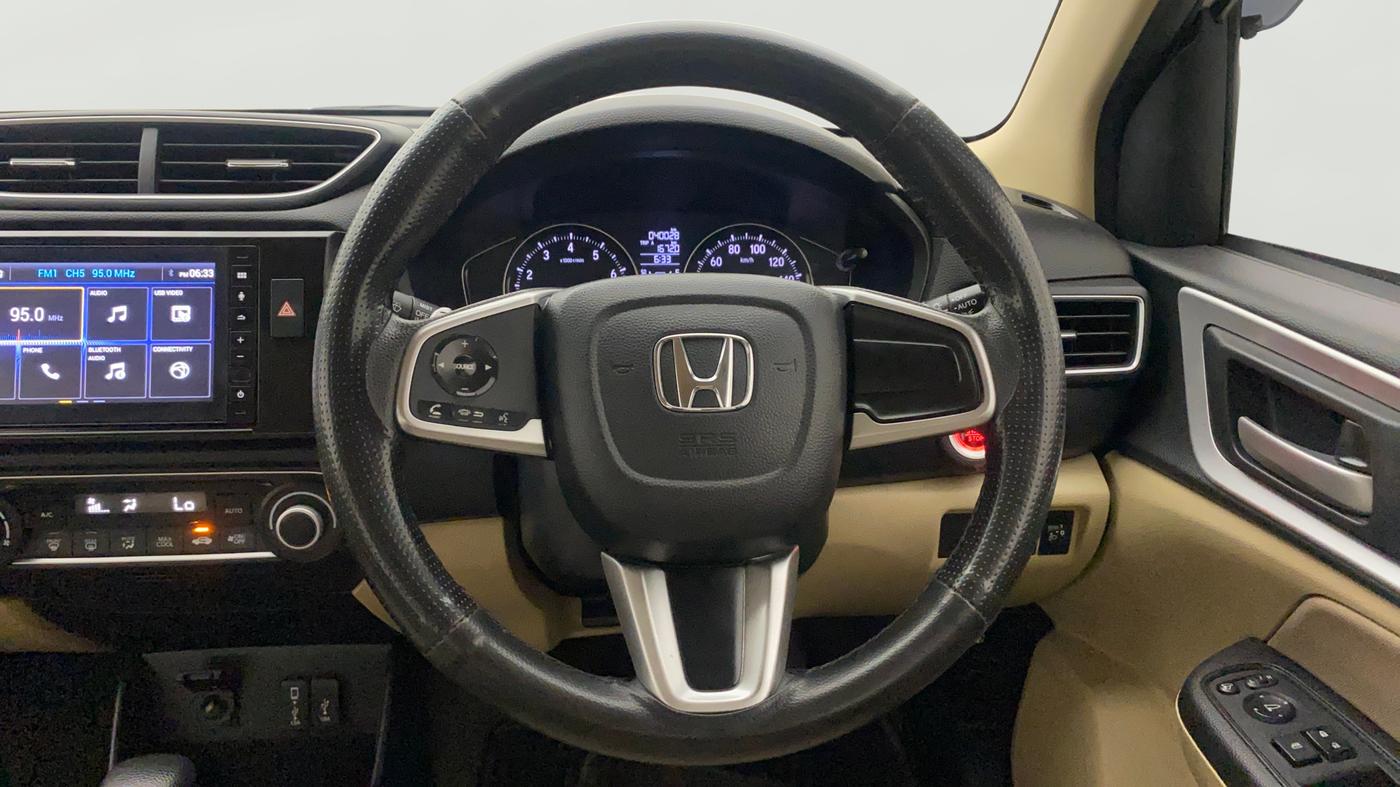 2022 Honda Amaze 1.2L I-VTEC VX CVT, Petrol, Automatic, 40,028 km, Steering Wheel Close Up