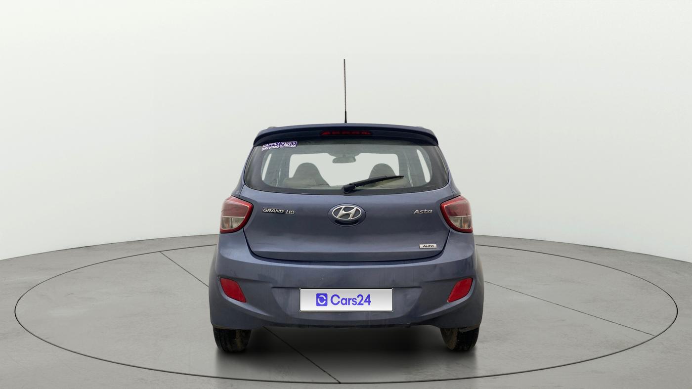 2015 Hyundai Grand i10 ASTA AT 1.2 KAPPA VTVT, Petrol, Automatic, 1,26,494 km, Back/Rear