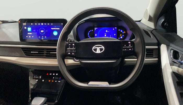 2023 Tata NEXON CREATIVE PLUS S 1.2 REVOTRON 7 DCA, Petrol, Automatic, 19,428 km, Steering Wheel Close Up