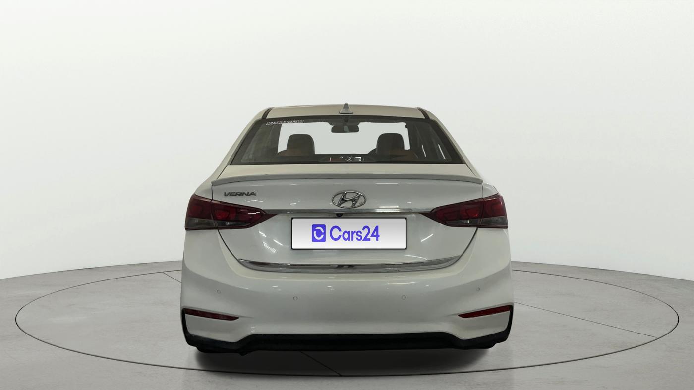 2019 Hyundai Verna 1.4 EX PETROL, Petrol, Manual, 97,678 km, Back/Rear