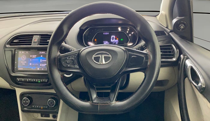 2022 Tata TIGOR XZ PLUS CNG, CNG, Manual, 1,00,060 km, Steering Wheel Close Up