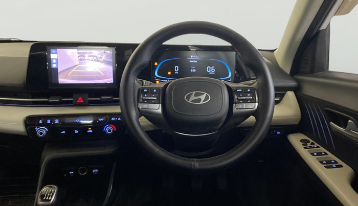 2023 Hyundai Verna SX 1.5 l MPI, Petrol, Manual, 55,906 km, Steering Wheel Close Up