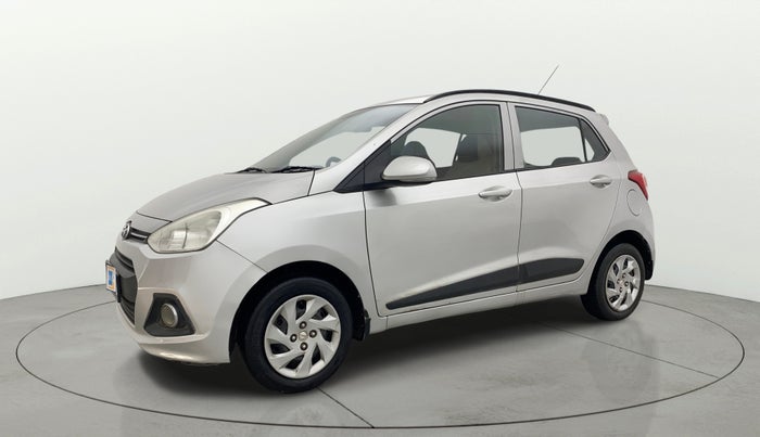 2016 Hyundai Grand i10 SPORTZ 1.2 KAPPA VTVT, Petrol, Manual, 92,397 km, Left Front Diagonal