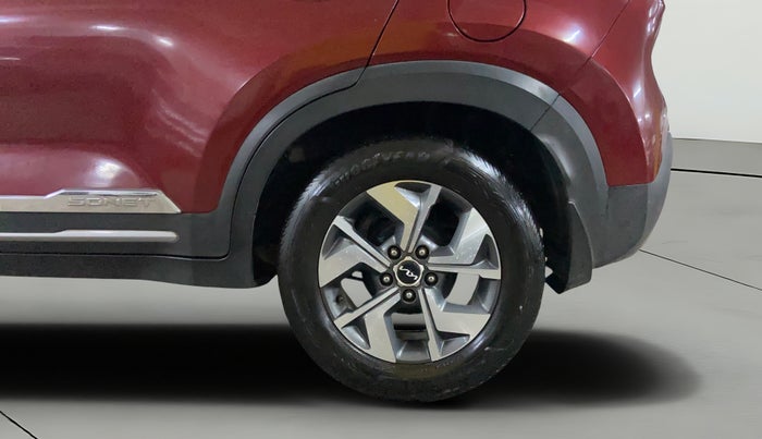 2021 KIA SONET HTX 1.0 IMT, Petrol, Manual, 76,222 km, Left Rear Wheel