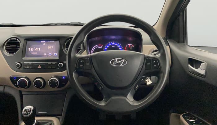 2017 Hyundai Xcent SX 1.2, Petrol, Manual, 41,453 km, Steering Wheel Close Up