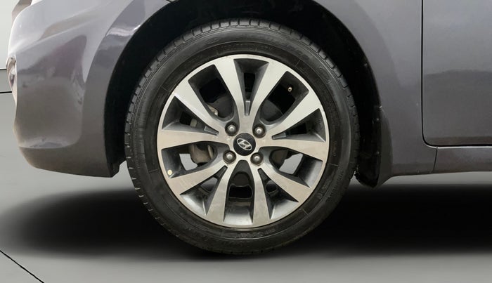 2013 Hyundai Verna FLUIDIC 1.6 VTVT SX, Petrol, Manual, 77,894 km, Left Front Wheel