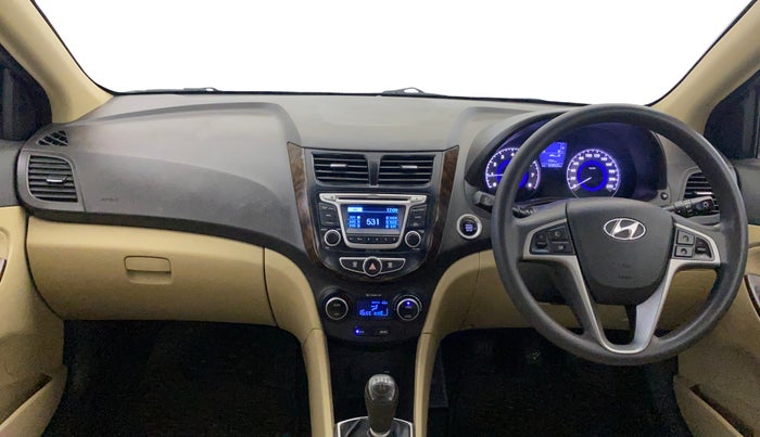 2015 Hyundai Verna FLUIDIC 4S 1.6 VTVT S(O), Petrol, Manual, 53,855 km, Dashboard