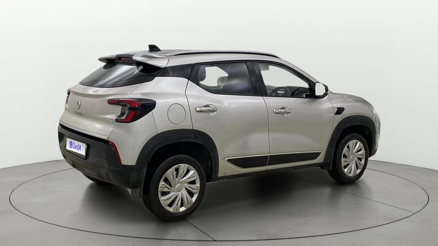 2021 Renault Kiger RXL AMT, Petrol, Automatic, 38,269 km, Right Back Diagonal