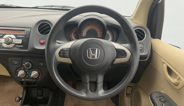 2014 Honda Brio S MT, Petrol, Manual, 3,714 km, Steering Wheel Close Up