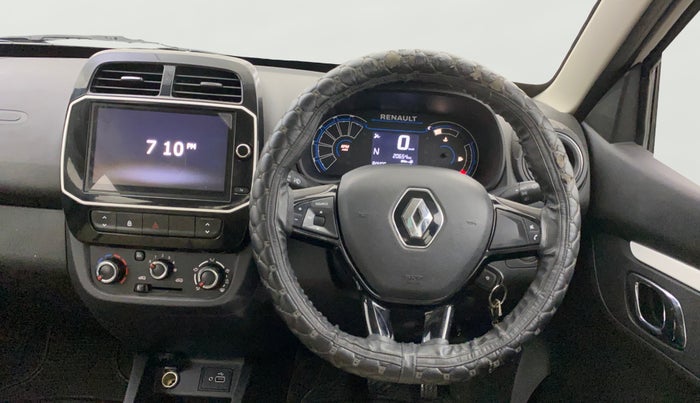 2023 Renault Kwid CLIMBER AMT 1.0, Petrol, Automatic, 20,654 km, Steering Wheel Close Up