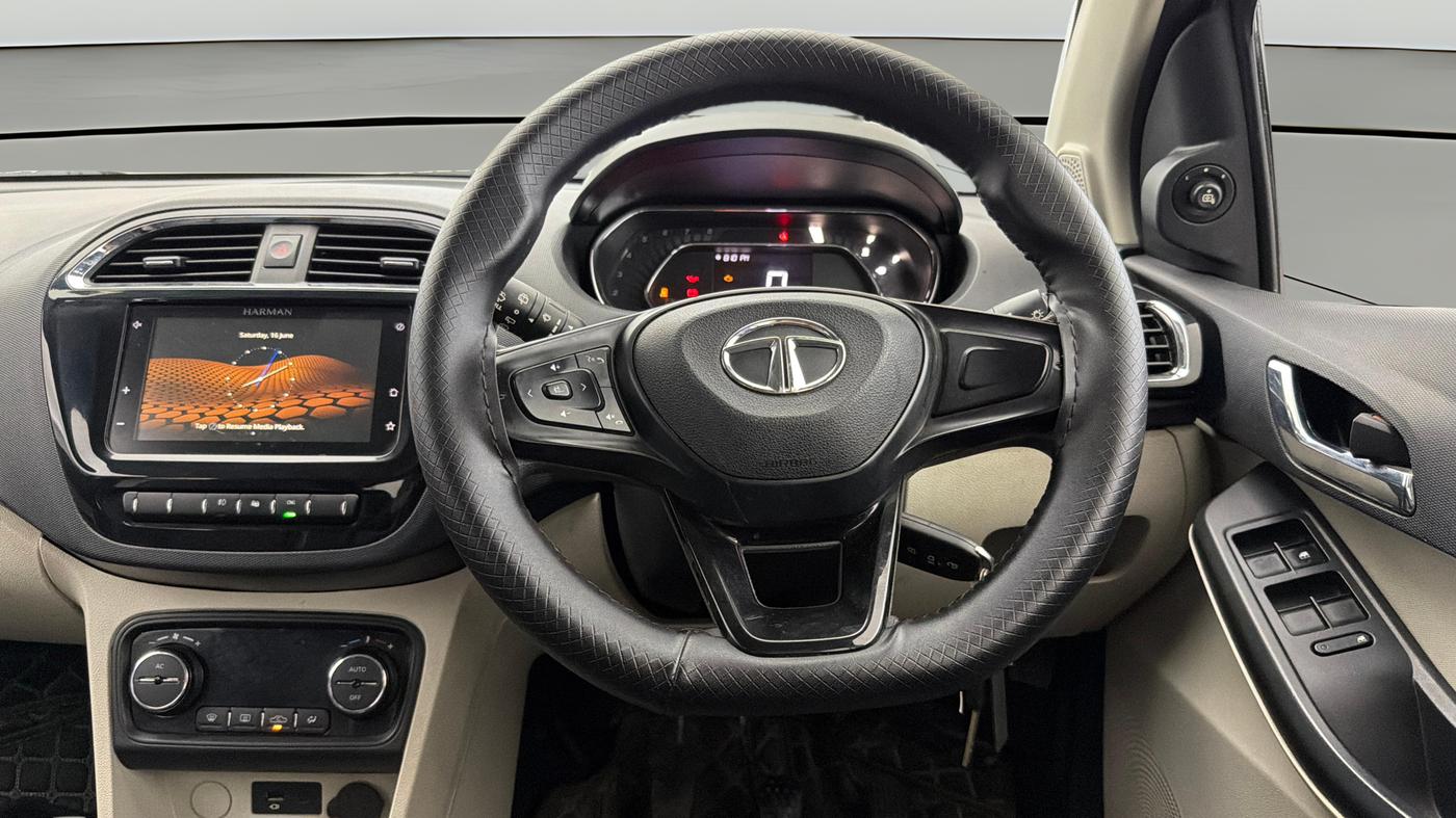 2021 Tata Tiago XZ PLUS CNG, CNG, Manual, 58,464 km, Steering Wheel Close Up