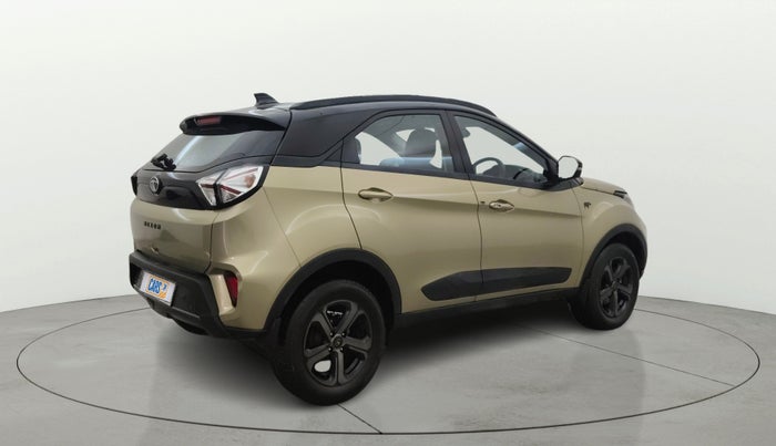 2022 Tata NEXON XZA PLUS (PREMIUM) KAZIRANGA PETROL, Petrol, Automatic, 52,830 km, Right Back Diagonal
