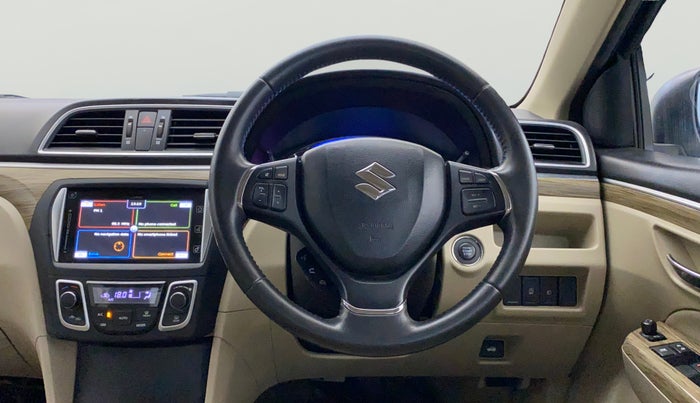 2018 Maruti Ciaz ALPHA 1.5 SHVS PETROL, Petrol, Manual, 59,593 km, Steering Wheel Close Up